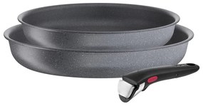 Alumínium serpenyő készlet 3 db-os Ingenio Natural Force – Tefal