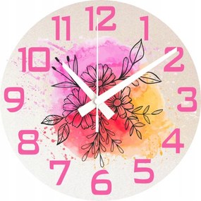 Falióra Dekoratív Színes Virágcsokor 45 cm