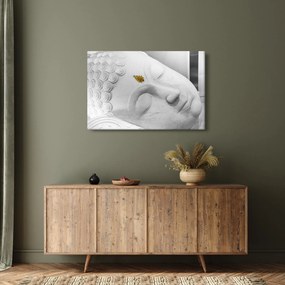 Kép - Fehér Buddha (90x60 cm)