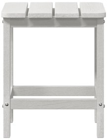 Adirondack oldaltáblázat fehér 38x38x45 cm HDPE