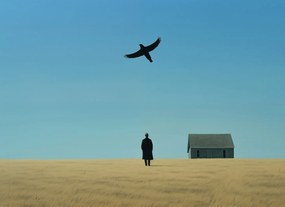 Poszter 55x40cm Magányos és szabad