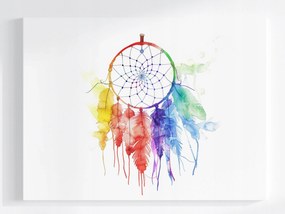 Poszter Színes Álomfogó Dream Catcher 80x60