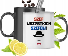 Mágikus Bögre Főnöknek Színváltós, fényképes nyomattal