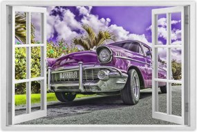 Poszterek 120x80 Lila Chevrolet