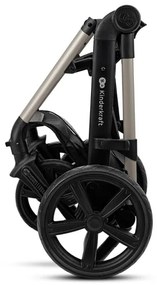 KINDERKRAFT-Kombinált babakocsi 3in1 MOOV 2 Moonlight szürke + autósülés MINK PRO