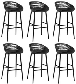 7 részes fekete bárszett