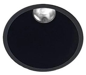 LED2-LED Fürdőszobai lámpa ZERO LED/10W/230V 3000K CRI 95 IP43 fekete á.10,9cm