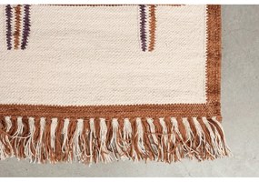 Terrakotta színű pamut szőnyeg 160x230 cm Gambit – Dutchbone