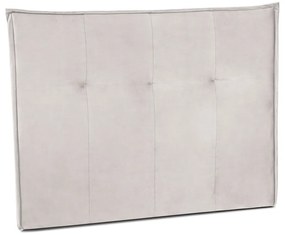 Krémszínű ágytámla 200x120 cm Monica – Milo Casa