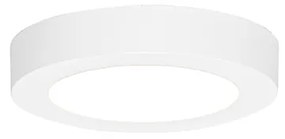 Süllyesztett vagy felületre szerelt spot fehér 14 cm LED-del 3 fokozatú fényerő-melegítés - Transz