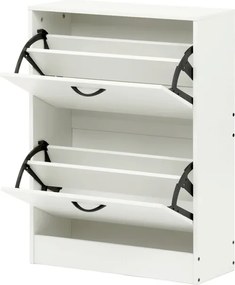 Cipőtároló MDF fehér ABO-G1014 WT