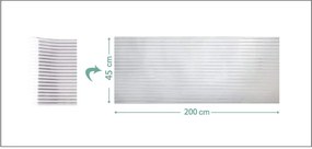 Lines matt üvegmatrica védőfóliával, hosszúság 2 m - Ambiance