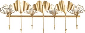 Leaves aranyszínű fali fogas - Mauro Ferretti