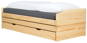 Ágy kihúzható pótággyal Flapi (fenyő) . 1063844