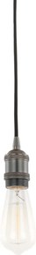 Függeszték Fekete Classo ITALUX-DS-M-034-MATT-BLACK