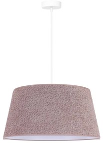 Duolla - Csillár zsinóron BOUCLE 1xE27/15W/230V á. 50 cm barna