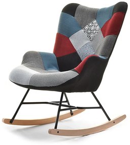Fotel Sibyla (patchwork + fehér bükk). 1110388