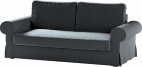 Backabro 3 személyes összecsukható kanapé huzat Ikea fekete