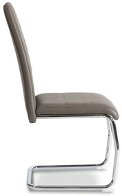 Szánkótalpal Étkezőszék Szürke Színben. LOPEZ