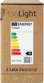 Toolight Szerszámlámpa, LED izzó E27, 18W, 1440lm, 4000K semleges fehér, RSL033, OSW-20018