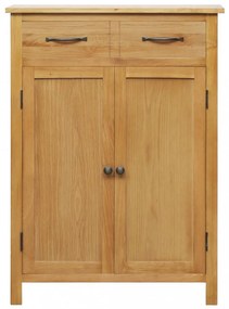tömör tölgyfa cipősszekrény 76 x 37 x 105 cm