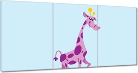 Vászonkép 120x60 Zsiráf a gyerekszobába