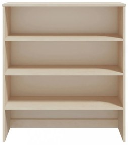 HAMAR mézbarna tömör fenyőfa felső szekrény 90 x 30 x 100 cm