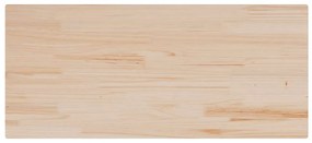 tömör fenyőfa téglalap alakú asztallap 90 x 40 x 2,5 cm