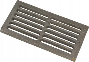 Öntöttvas Grillrács Nagybetét Konyhai Kandalló Kályhához 305 X 150MM Grillrács