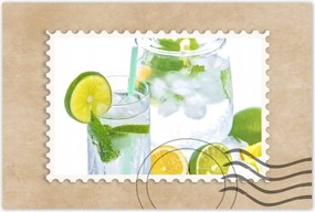 Poszter 60x40 Citrom frissesség