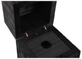 Fekete asztali lámpa (magasság 16 cm) Treasure – Trio