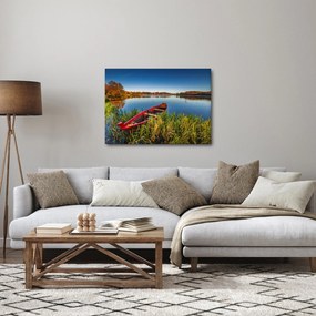 Egy piros pont képe (70x50 cm)