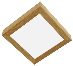 APLED - LED Mennyezeti lámpa QUADRA LED/24W/230V tölgy