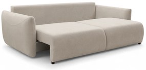 Calma kihúzható kanapé - bézs vízlepergető kötött szövet Curio 09