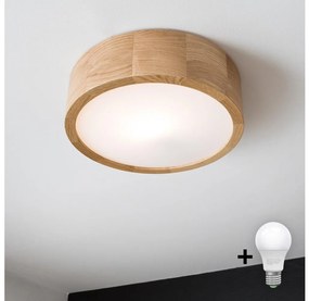 Brilagi - LED mennyezeti lámpa CARVALHO 1xE27/60W/230V tölgy pr. 27,5 cm