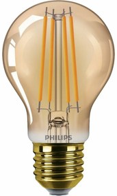 Philips LED izzó E27 A60 3,1W (25W) 1800K dimmelhető borostyán színű