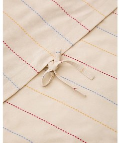 Bézs bio pamut gyerek ágyneműhuzat babaágyhoz lepedővel 110x180 cm Indani – Kave Home