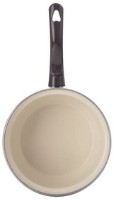 Orion Smaltált serpenyő szegéllyel, barna, átmérő16 cm, 16 cm átmérőjű