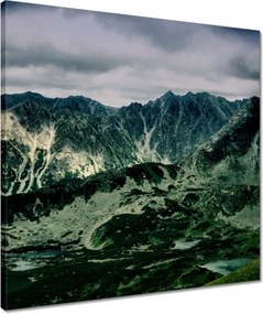 Vászonkép 50x50 Tátra Lengyel hegyek Kilátás