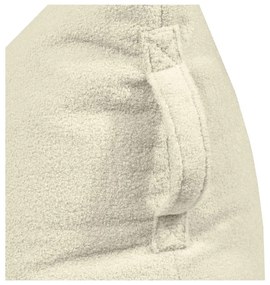 Világosszürke buklé gyerek babzsákfotel Razzy – SLOWDOWN