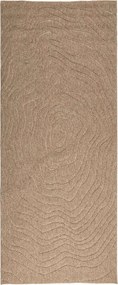 vidaXL Területszőnyegek Moiré AGIRA Természetes 150 x 80 cm Poliészter
