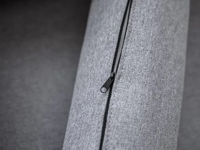 MANDI VELVET szürke 2 személyes kanapé
