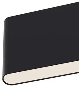 Maytoni P010PL-L23B4K - LED Csillár zsinóron STEP LED/23W/230V 4000K 91 cm fekete