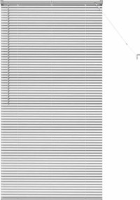 vidaXL Zsalugáter Redőnyök Ezüst 175 x 90 cm Alumínium