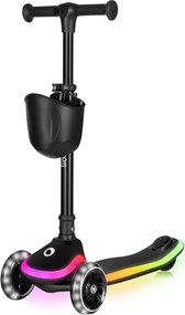 Lionelo - Gyerekroller MEY 3xAAA Fekete ónix