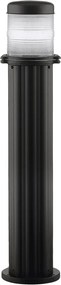 NOVOLUX 228D-G05X1A-02 OMO Modern Kültéri Állólámpa Fekete, Átlátszó E27 IP55