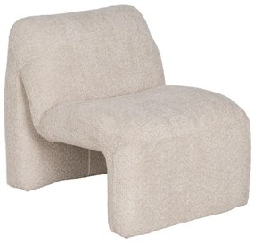 Bézs buklé fotel – Ixia