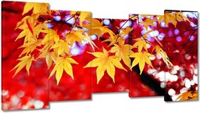 Vászonkép 150x80 Sárga őszi levél