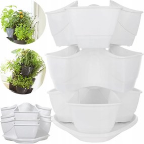 Parkside Lépcsőzetes Virágtartó Kaspó Gyógynövények Számára