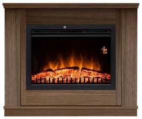 Home FKKF06 + FKKI 03 KIT FKK CALGARY beépíthető elektromos látványkandalló kerettel, admiral dió